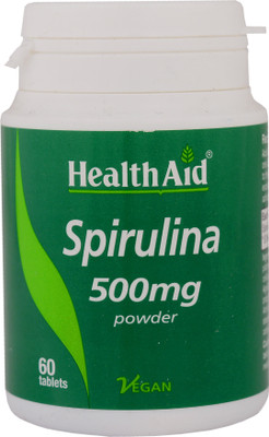 

HealthAid Spirulina 500mg(60 No)