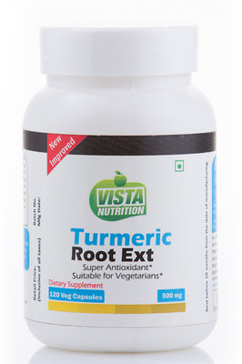 

Vista Nutrition Turmeric Root Ext 500mg(120 No)