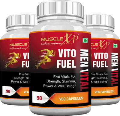 

MuscleXP Vito Fuel Men Vital 500mg (Pack Of 3)(90 No)