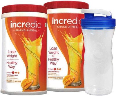 

Incredio Shake a Meal, Mango (Pack of 2) with shaker(500 g)