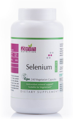 

Zenith Nutrition Selenium-200mcg-240 Nos(240 No)
