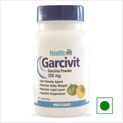 

HealthVit GARCIVIT Garcinia Powder 250 mg 60 Capsules For Weight Management(60 No)