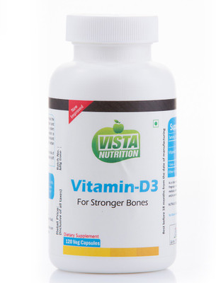 Vista Nutrition VITAMIN-D3(120 No)