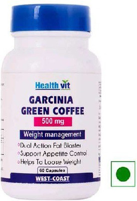 

HealthVit Garcinia Green Coffee Extract 500 mg(60 No)