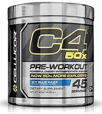 

Cellucor C4 50X Blue Raspberry - 45 Serv GEN4(0.5 kg)