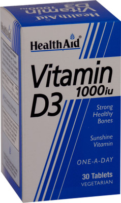 

HealthAid Vitamin D3 1000iu(30 No)