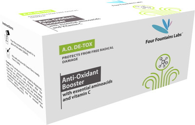 

Four Fountains Labs Antioxidant Booster - for improving Antioxidant Defense, Heart Health and reducing Ageing (1 Month Supply)(171 g)