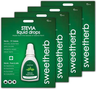 

SweetHerb - Stevia Sugarfree Liquid, Natural,(60 ml)