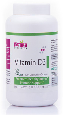 

Zenith Nutrition Vitamin D3- 300 Nos(300 No)