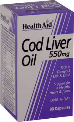 

HealthAid Cod Liver Oil 550 mg(90 No)