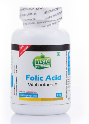 

Vista Nutrition Folic acid-2000mg(100 No)