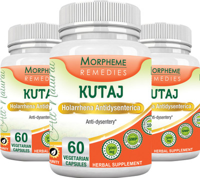 

Morpheme Remedies Kutaj Caps 500mg Extract (Pack of 3)(180 No)