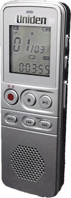 

Uniden 1103 8 GB Voice Recorder(0.8 inch Display)