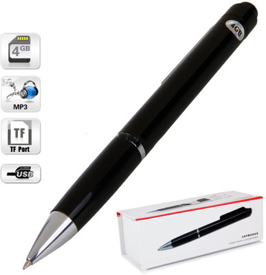 Eye Vision 4 GB Pen High Quality Audio Recording System 4 GB Voice Recorder 0 inch Display