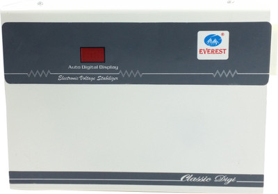 

Everest EWD 400-D Wide Range Voltage Stabilizer(White)