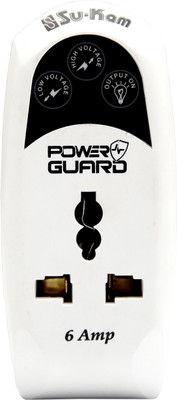 

Su-Kam Power Gaurd 6 Amp Voltage Stabilizer(White)