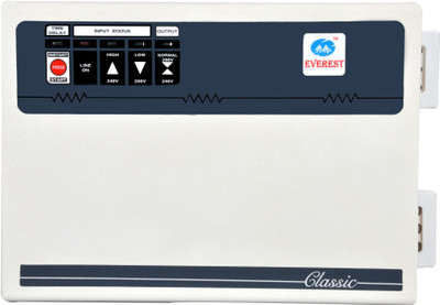 

Everest EW 600 DELUX Voltage Stabilizer(White)