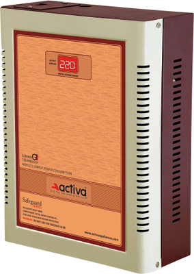 

ACTIVA 4 KVA /110-290V DIGITAL AC VOLTAGE STABILIZER(IVORY-BROWN)