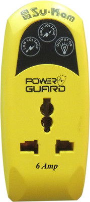 

Su-Kam Power Guard 6 Amp Voltage Stabilizer(Yellow)