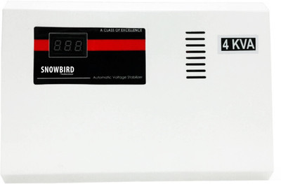 

Snowbird 4kva 140-240v For 1.5 Ton Air Conditioner Voltage Stabilizer(White, Red)