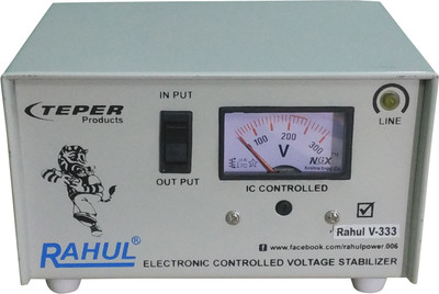 

RAHUL V-333 A Refrigerator Stabilizer Up To 195 Ltr(GRAY)