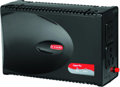 

V Guard Crystal Plus Voltage Stabilizer(Black)