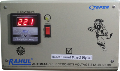 

Rahul Base-2 c2 Digital Voltage Stabilizer(Gray)