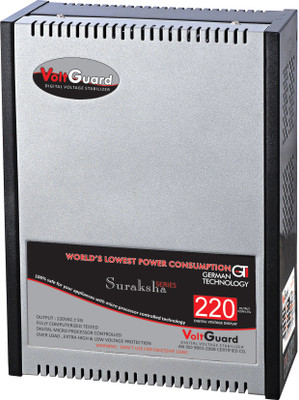 

VOLTGUARD VGL 511 SB DIGITAL AC VOLTAGE STABILIZER(SILVER BLACK)
