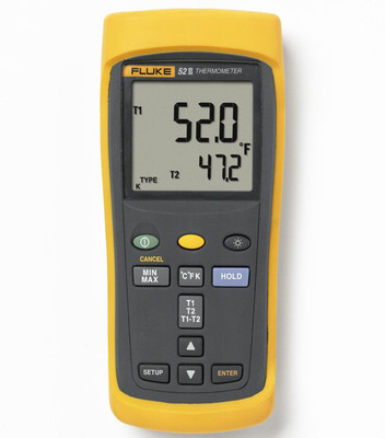 

Fluke 52-2 60HZ Dual Input Digital Digital Voltage Tester