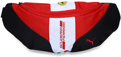 

Puma Puma Ferrari Fanwear Waist Bag (rosso corsa-white-black) Waist Bag(Red)