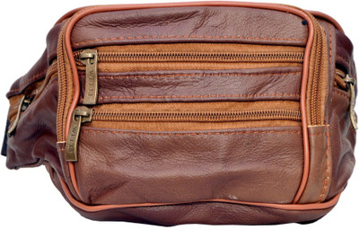 

Sri 0.5 Ltrs Waist Pouch For Men & Women - Brown Waist Bag(Brown)
