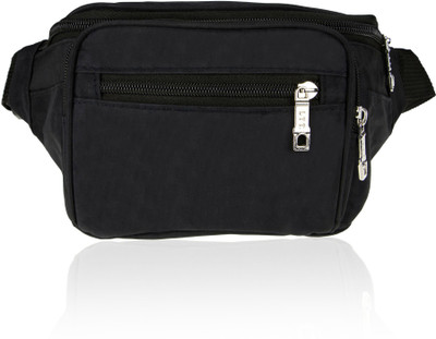 

ANNI CREATIONS Sporty Waist Bag(Black)
