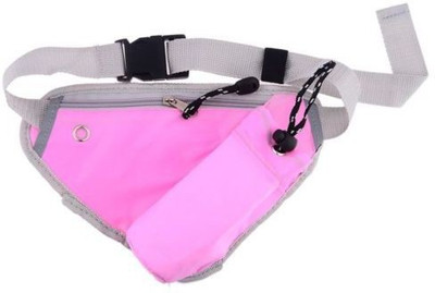 

Italish Sports Pack Belt With Bottle Holder Portable For Outdoor Hiking Running Jogging Waist bag(Multicolor)