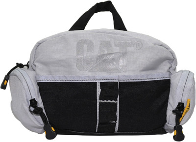 

CAT Coal Waist Bag(Silver, Black), Black;silver