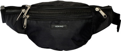 

Aoking Black Travel Waist Pouch(Black)