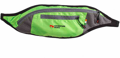 

Adventure Worx Go-X Inn Waist Pouch(Green, Grey)