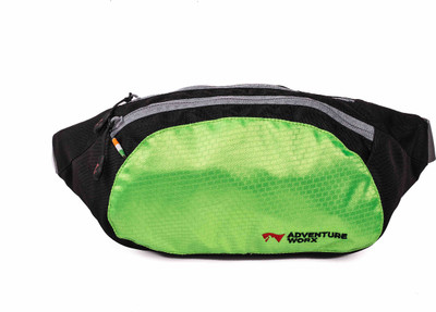 

Adventure Worx Go-X Zero Waist Pouch(Green, Grey)