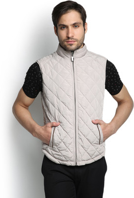 

Blackberrys Solid Men's Waistcoat, Beige