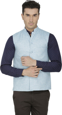 INSPIRE Solid Men Waistcoat INSPIRE Solid Men Waistcoat