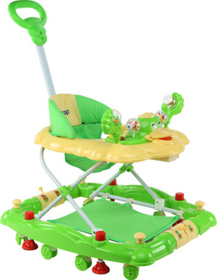 

LuvLap Musical Activity Walker With Parent Rod(Green)