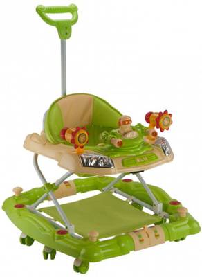 MeeMee Baby Walker Cum Rocker (Green) 