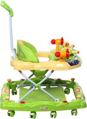 MeeMee Baby Walker Cum Rocker (Green) 