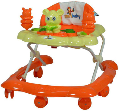 Sunbaby Musical 2-in-1 Walker(Orange)