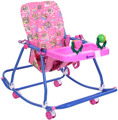 

Mothertouch 3-in-1 Walker With Parent Rod(Multicolor)