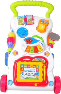 Magic Pitara Activity Walker With Parent Rod(Multicolor)