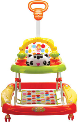 

MeeMee Musical Walker & Rocker With Parent Rod(Orange)