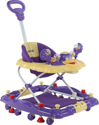 

LuvLap Musical Activity Walker With Parent Rod(Purple)