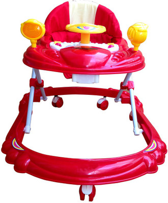 

Kusum Enterprises Musical Activity Walker(Red)