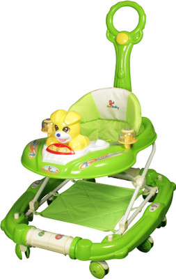 

Sunbaby Musical Activity Walker With Parent Rod(Green)