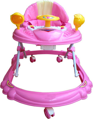 

Kusum Enterprises Musical Activity Walker(Pink)